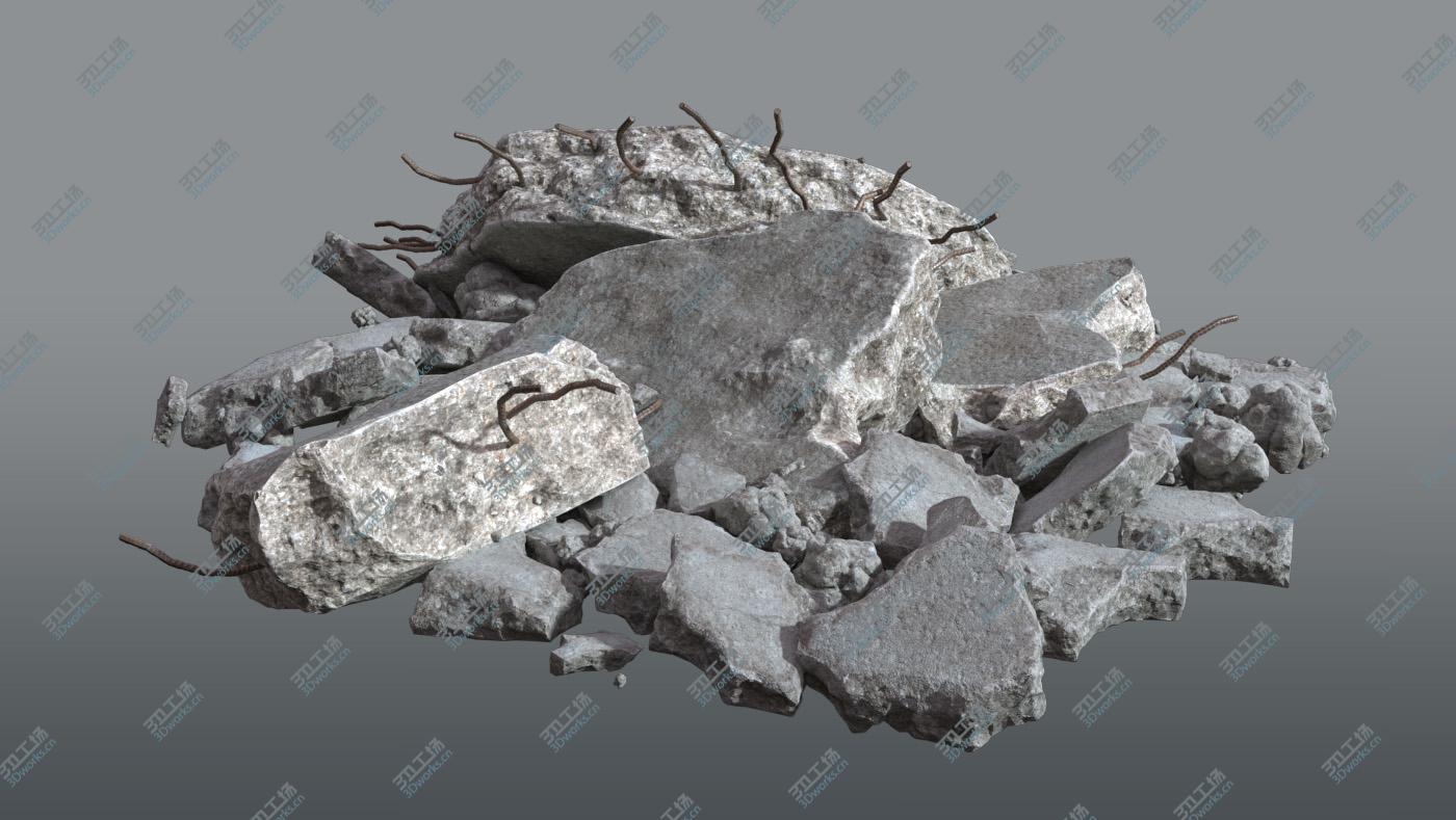 images/goods_img/202104021/3D model Ruin Debris Kit - Rubble C/4.jpg